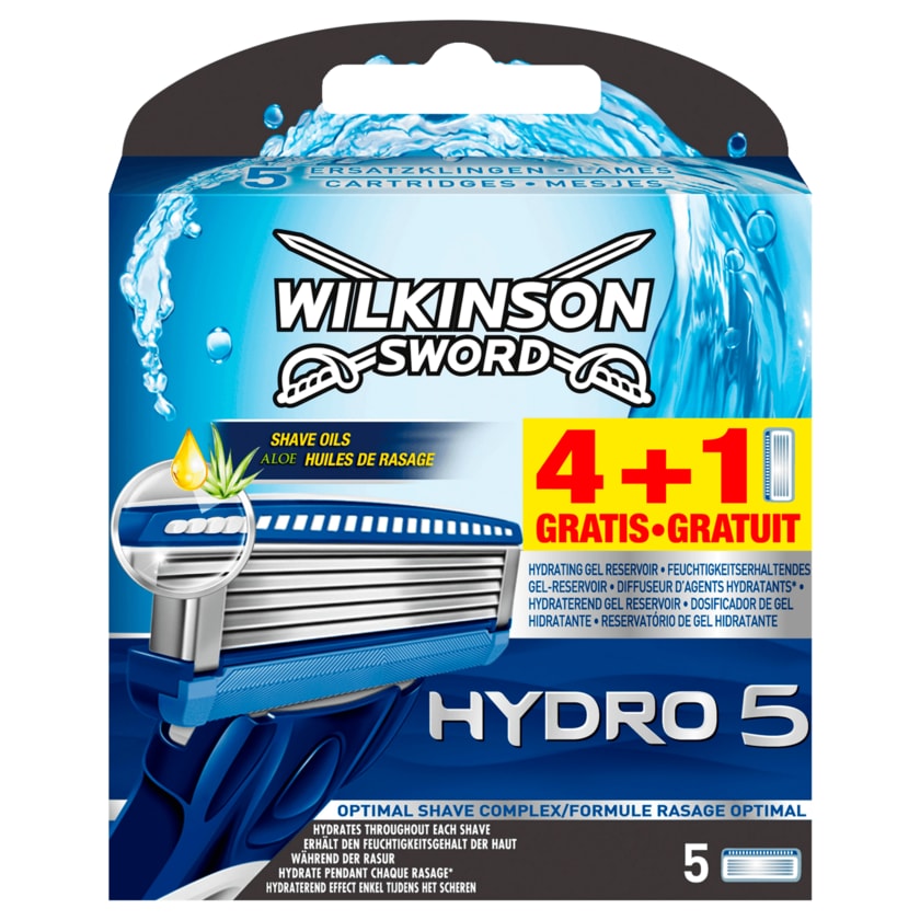 Wilkinson Sword Hydro 5 Rasierklingen 4+1